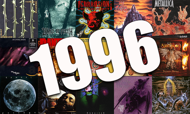 1996 year in Metal
